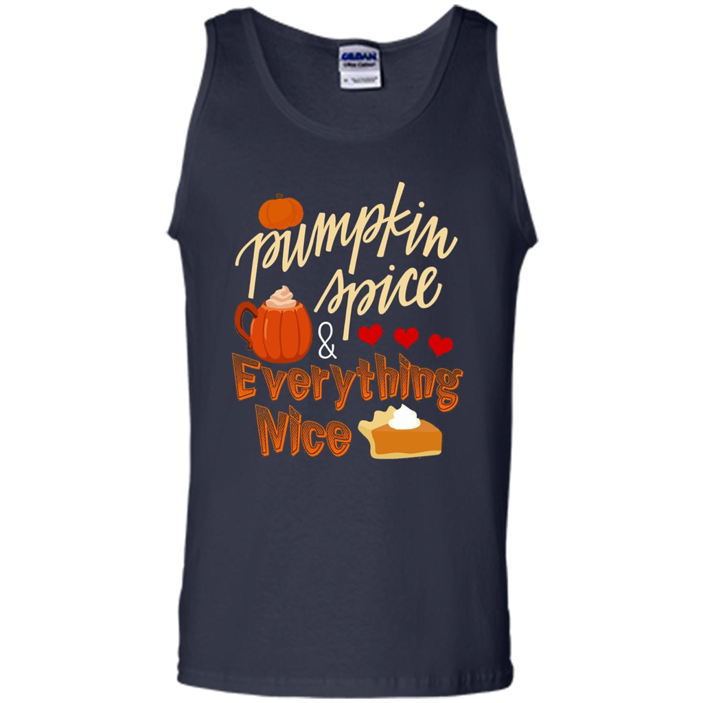 Pumpkin Spice Everything Nice T-shirt Navy