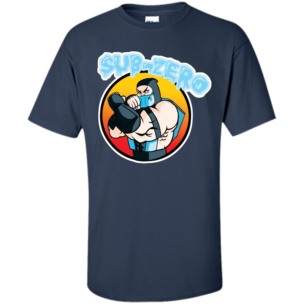 Gamer T-Shirt Sub-Zero Mortal Kombat II Navy