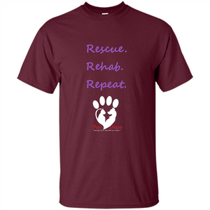 Rescue Rehab Repeat T-shirt