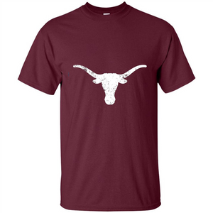 Texas Longhorn Distressed T-Shirt Texas Cowboy State T-shirt