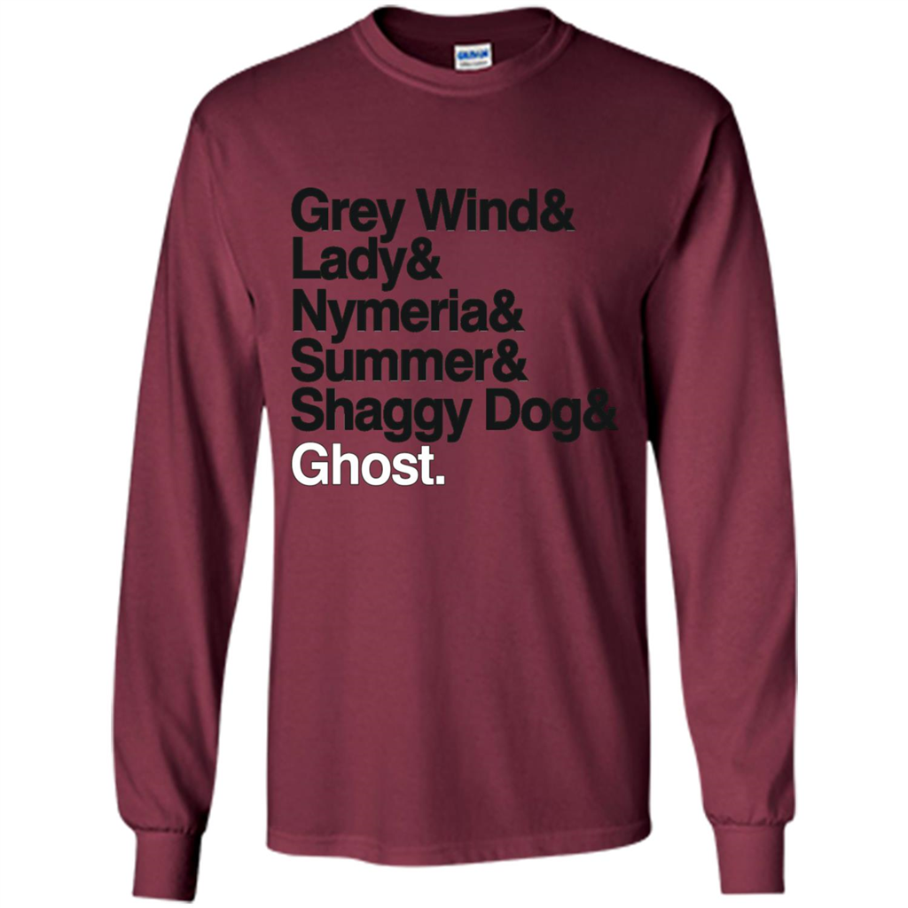 Grey Wind Lady Nymeria Summer Shaggy Dog Ghost Maroon