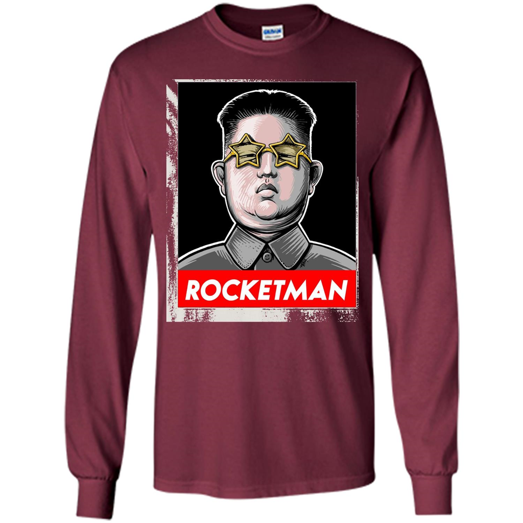 Trump Rocket Man Kim Jong Un North Korea T-shirt