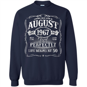 Legends Were Born In August 1967 T-shirt
