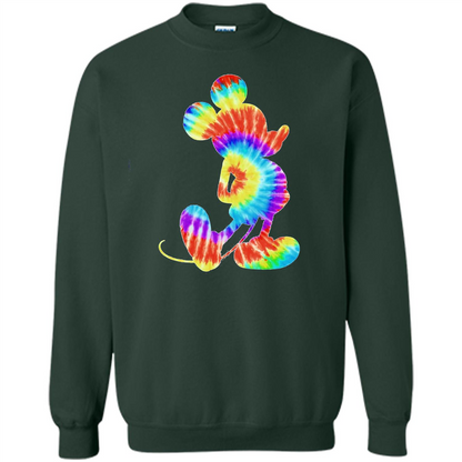 Color Mickey Mouse T-Shirt Forest Green