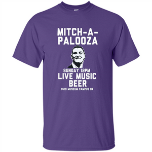 Mitch-a-palooza Live Music Beer T-shirt