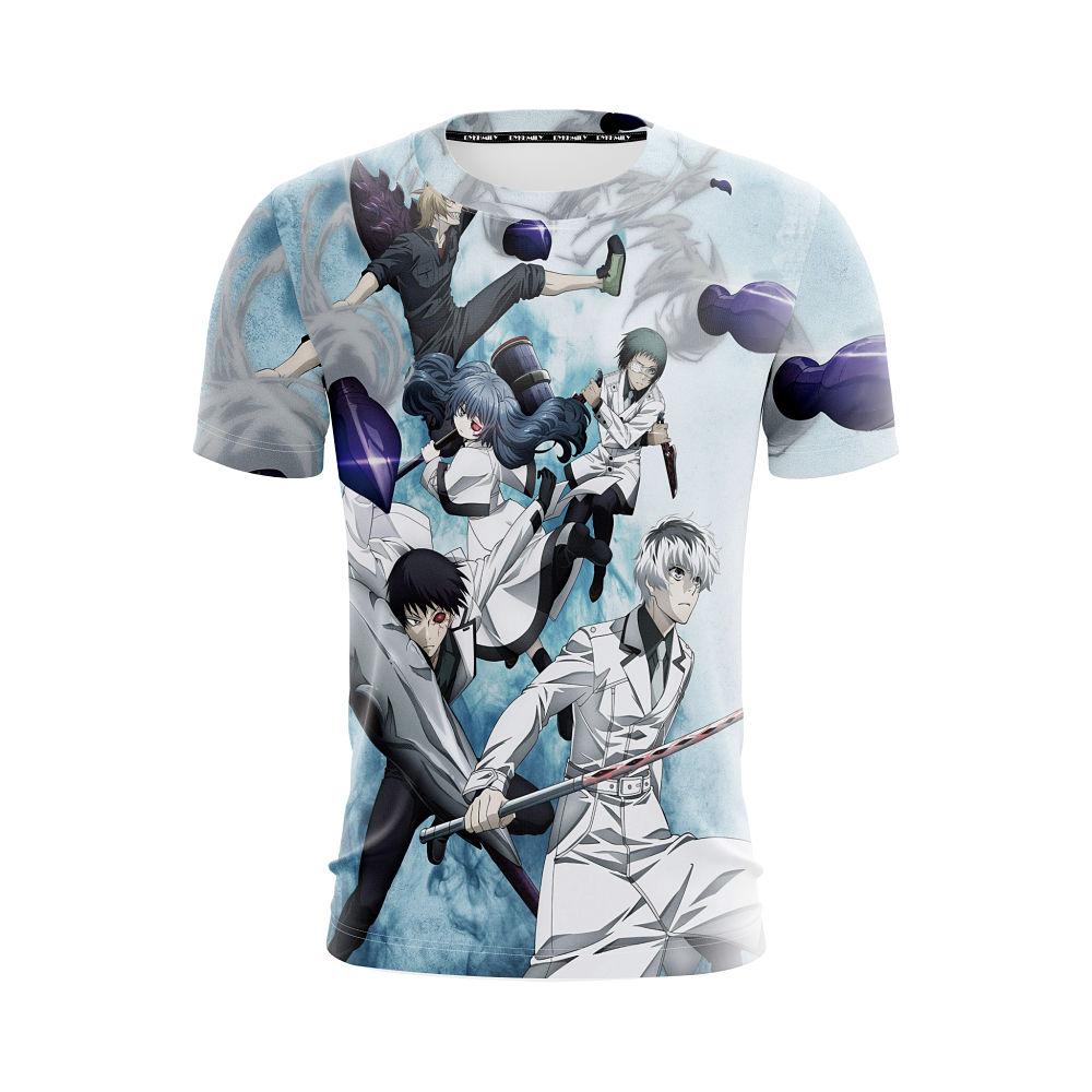 Tokyo Ghoul Character Unisex 3D T-shirt