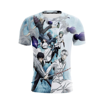 Tokyo Ghoul Character Unisex 3D T-shirt