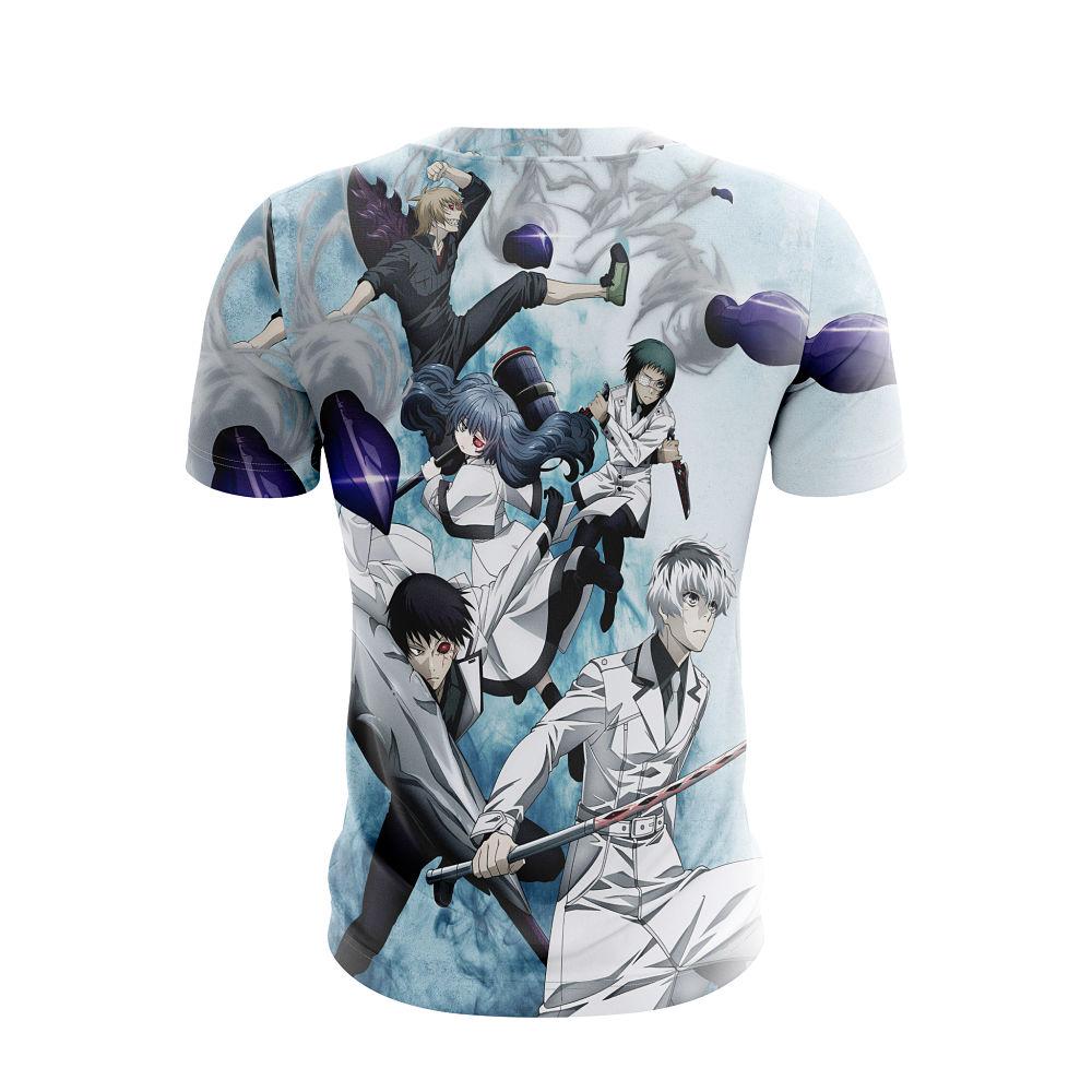 Tokyo Ghoul Character Unisex 3D T-shirt
