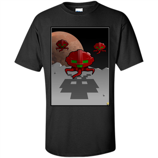 Gamer T-shirt Epoch's Invader From Space Electronic Game Black