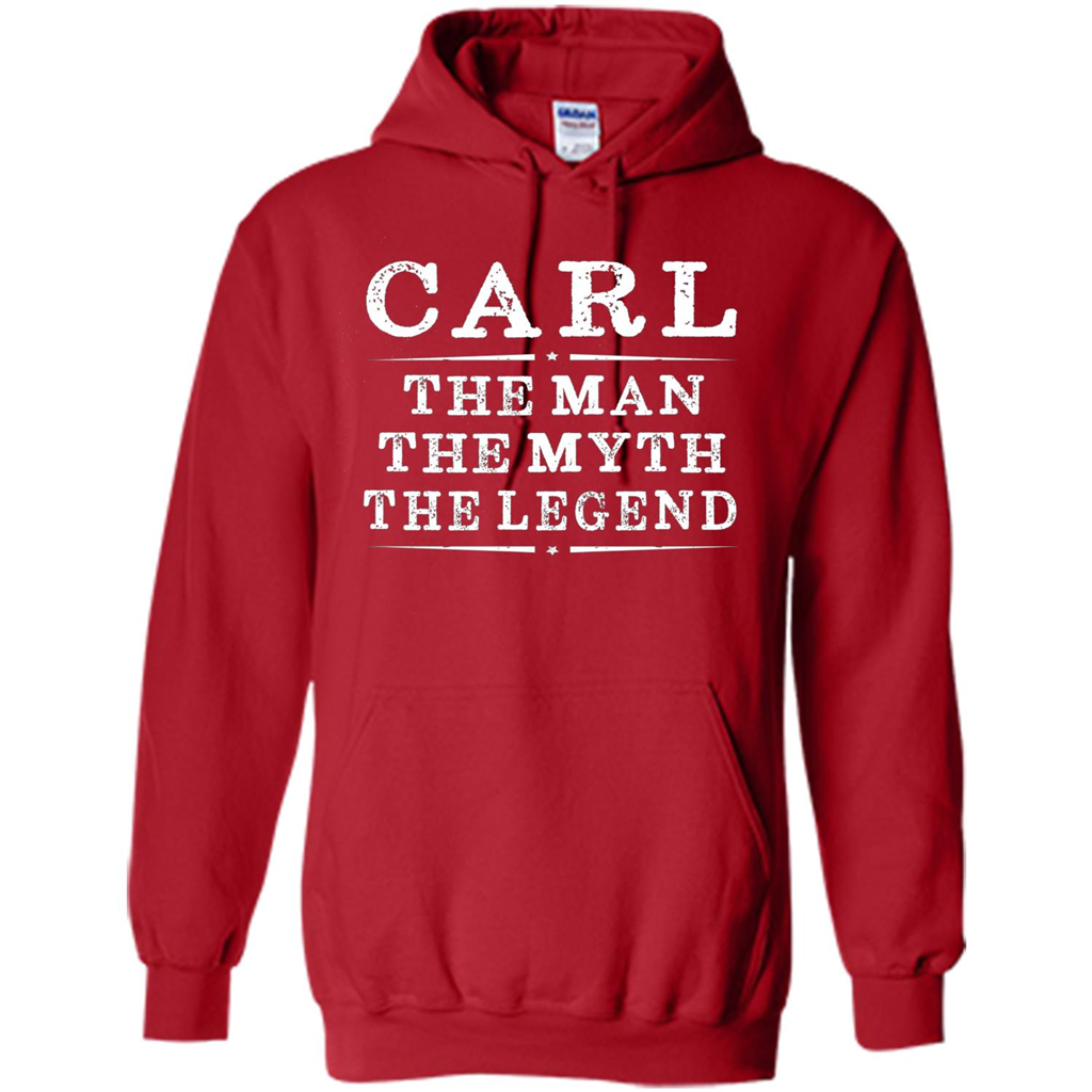 Carl The Man The Myth The Legend T-shirt Red