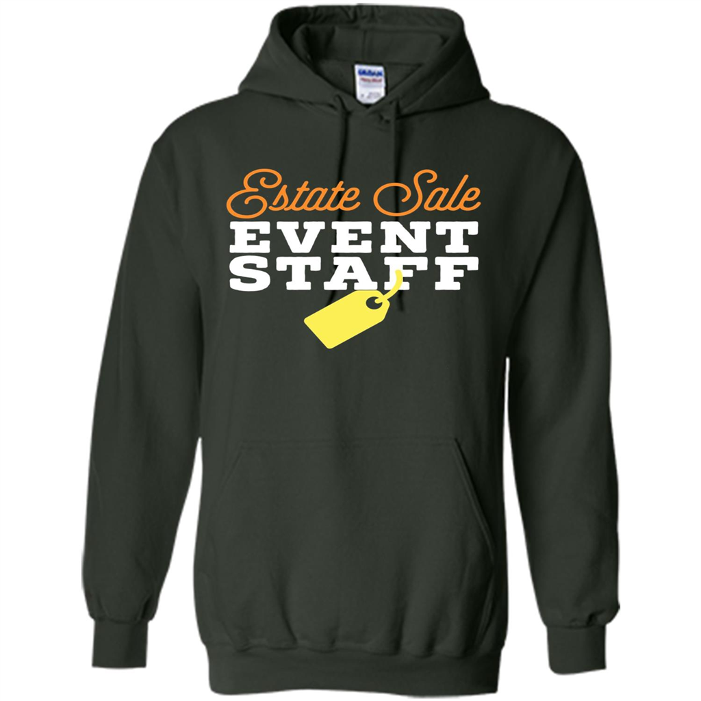 Estate Sale Event Staff T-shirt Forest Green