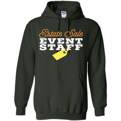 Estate Sale Event Staff T-shirt Forest Green