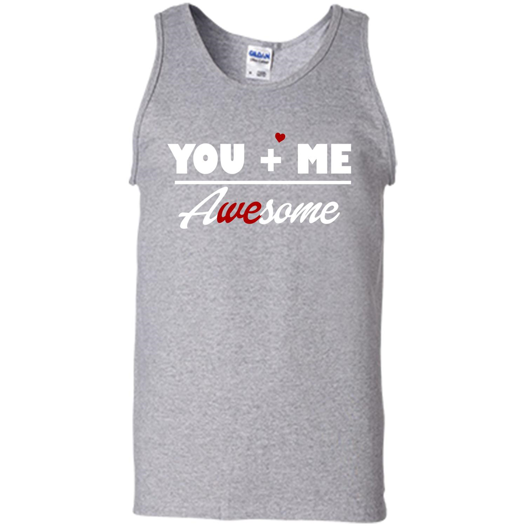 Love T-shirt You and Me Awesome Sport Grey