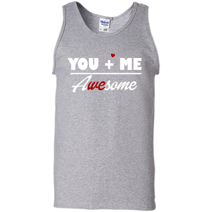 Love T-shirt You and Me Awesome Sport Grey