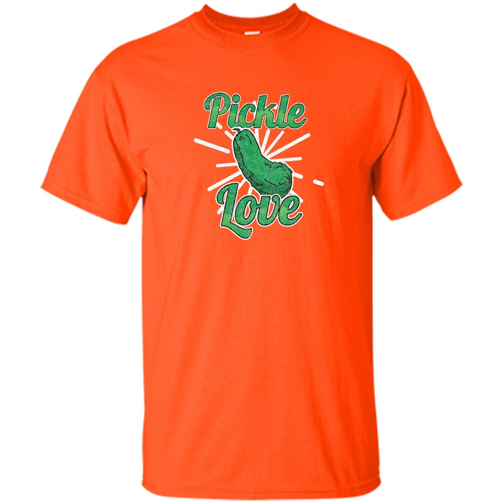 Pickle Love T-shirt Orange