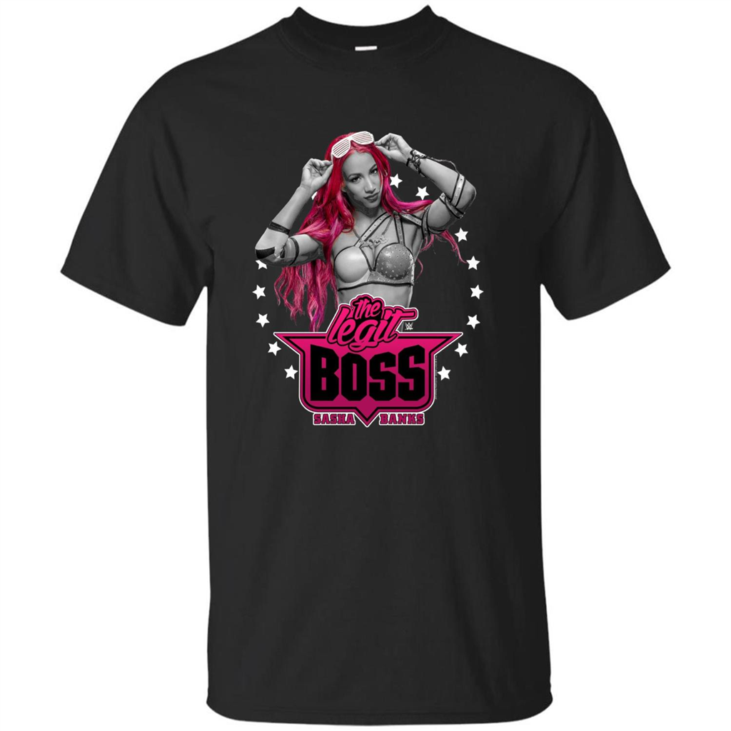 Sasha Banks Pink Hair T-shirt