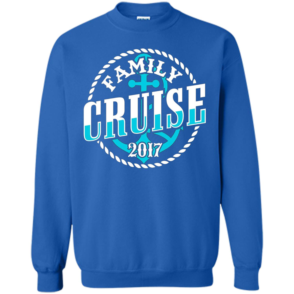 Family Cruise 2017 T-shirt Summer Vacation T-shirt Royal