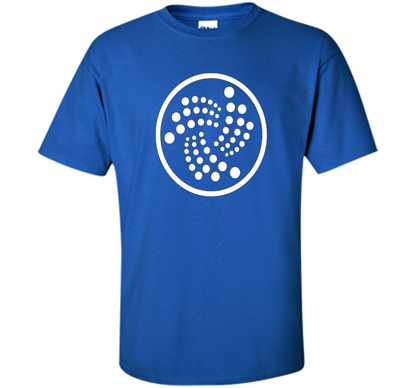 Iota T-shirt Miota Cryptocurrency Blockchain Token T-shirt Royal