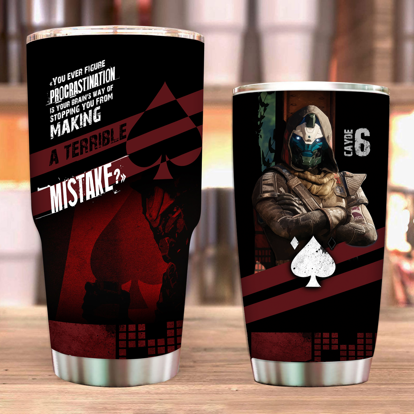 Destiny - Cayde 6 Symbol Tumbler