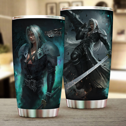 Final Fantasy VII Remake Sephiroth Tumbler 20oz