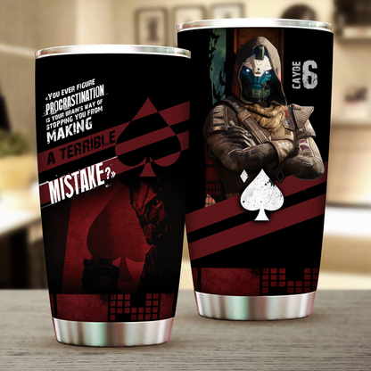 Destiny - Cayde 6 Symbol Tumbler 20oz