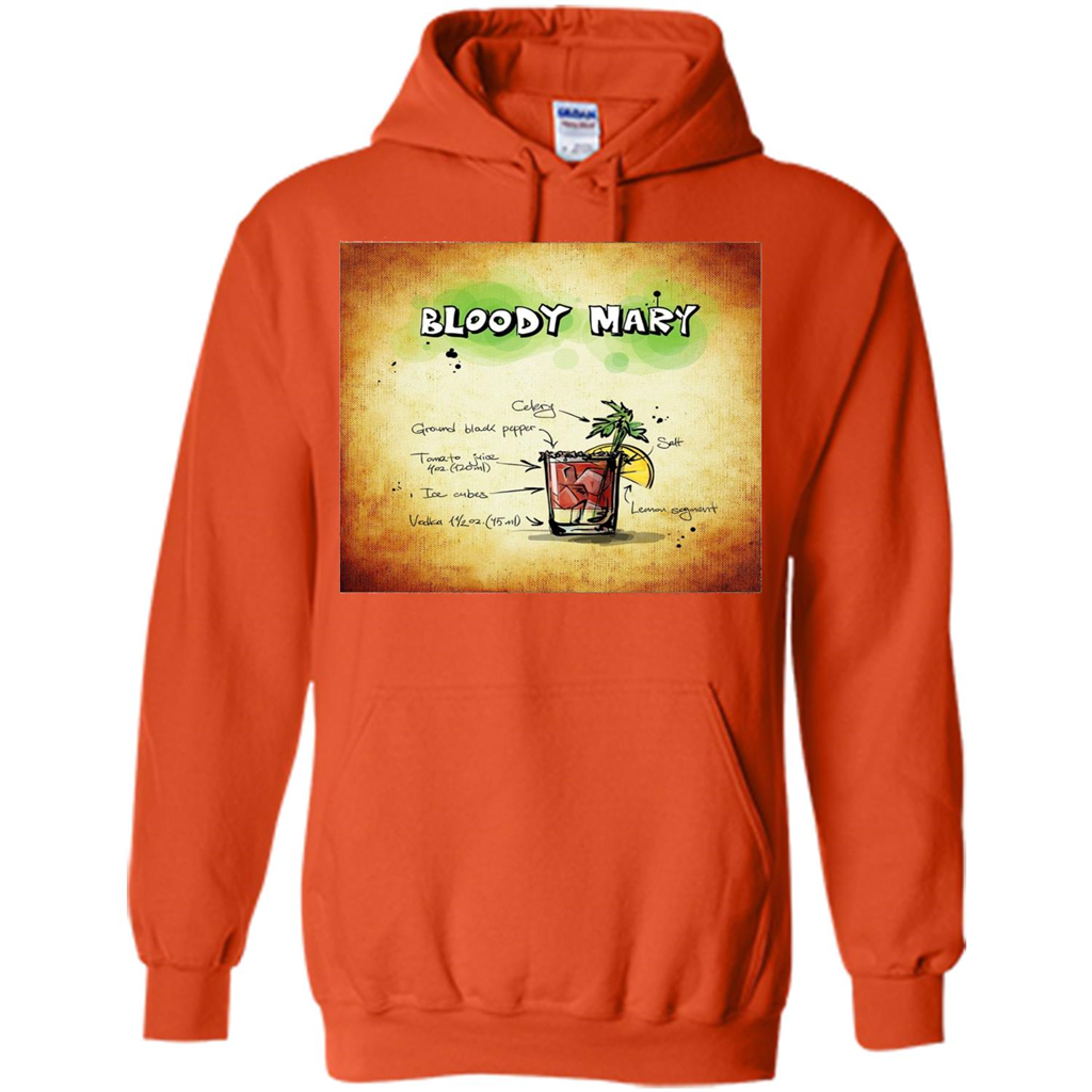 Bloody Mary Drink Recipe Alcohol Liquor Bartender T-shirt