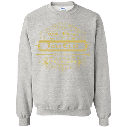 Christian T-shirt Way Property Of Truth Jesus Christ Alpha Omega Lord Ash