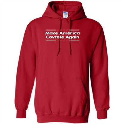American T-shirt Make America Covfefe Again Red