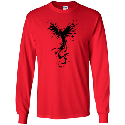 Black Phoenix T-shirt Red