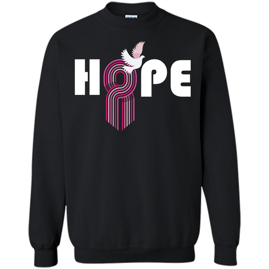 Cancer Awareness T-shirt Hope Black