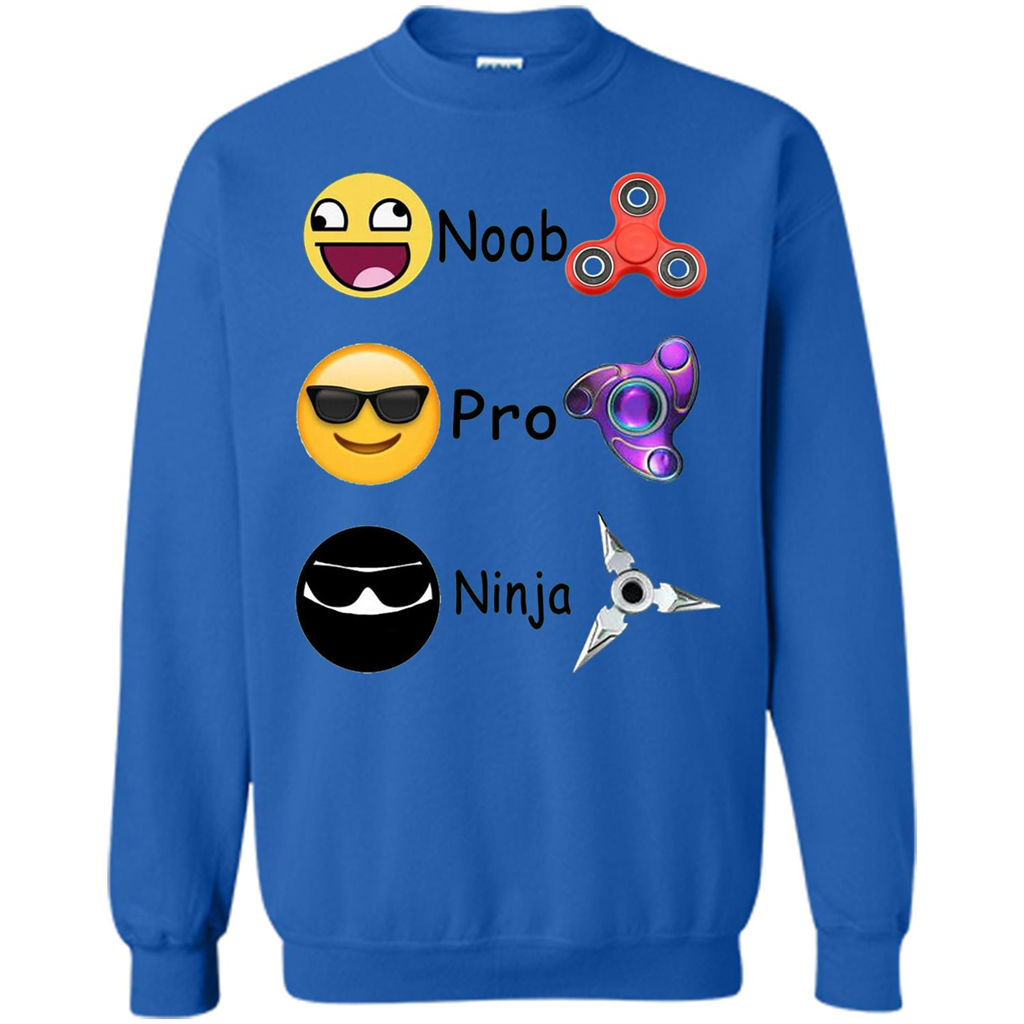 Fidget Spinner Emoji Classification Gamer Guide T-shirt Royal