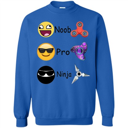 Fidget Spinner Emoji Classification Gamer Guide T-shirt Royal
