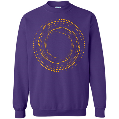 Dots in Motion T-shirt Purple
