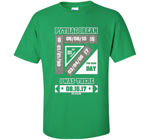 Pythagorean Theorem day T-shirt 21st Century T-shirt