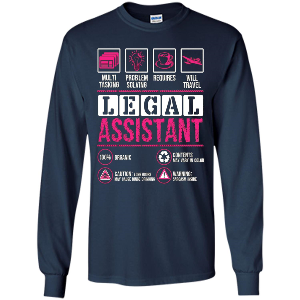 Legal Assistant T-shirt Funny Legal Assistant T-shirt Navy