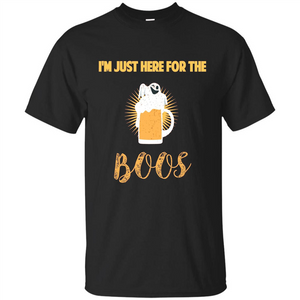 Im Just Here for Boos Funny Halloween T-shirt