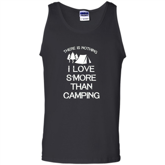 There is Nothing I Love S'more Than Camping T-shirt Black