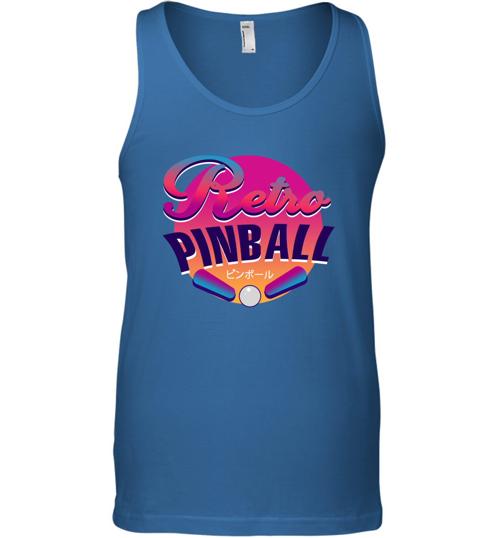 Retro Pinball Shirt Tank Top Tank Top Royal