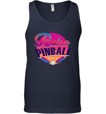 Retro Pinball Shirt Tank Top Tank Top Navy