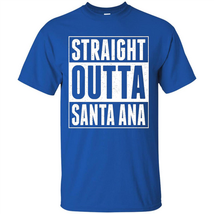 Straight Outta Santa Ana T-shirt Royal