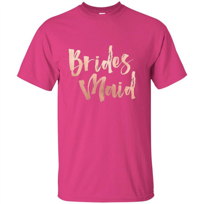 Bridesmaid T-shirt Heliconia