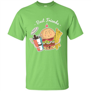 Burger Lover T-shirt Best Friends Delicious