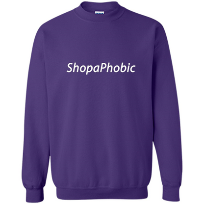 Shopaphobic T-shirt Purple