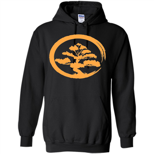 Bonsai Tree Japanese Zen Artist T-shirt Black