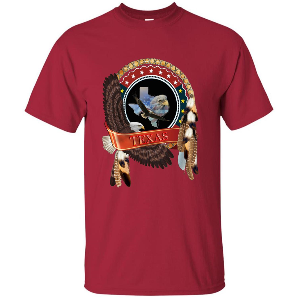 Dream Catcher Texas Art T-shirt Cardinal