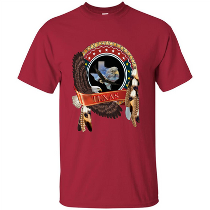 Dream Catcher Texas Art T-shirt Cardinal