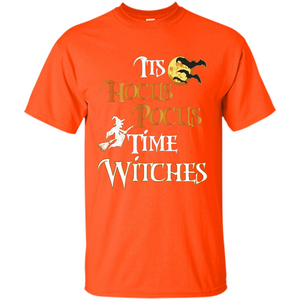 Halloween Witch T-shirt It's Hocus Pocus Time Witches