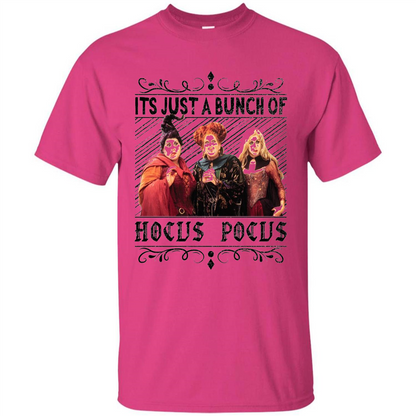 It'S Just A Bunch Of Hocus Pocus Halloween T-shirt Heliconia