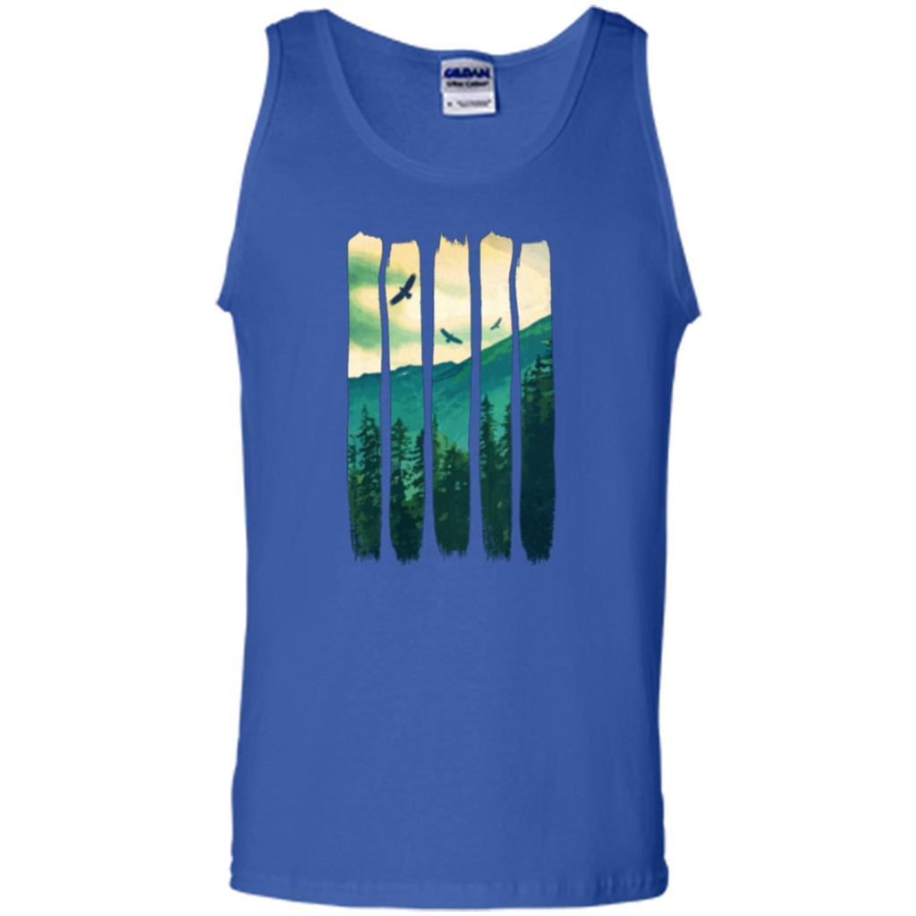 Vintage Mountain T-shirt Royal