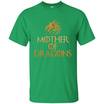 Mother Of Gragons T-shirt Irish Green